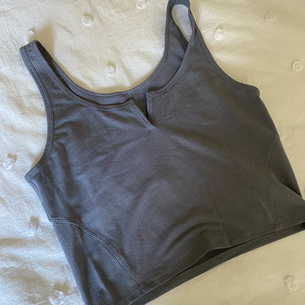 Lululemon Cropped Henley Tank